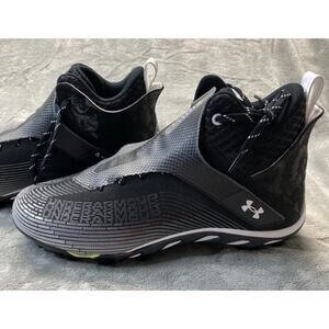 UA TM HIGHLIGHT HAMMER MC SIZE 13 - BLACK/WHITE